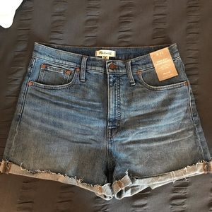 NWT Madewell High-Rise Shorts Size 31